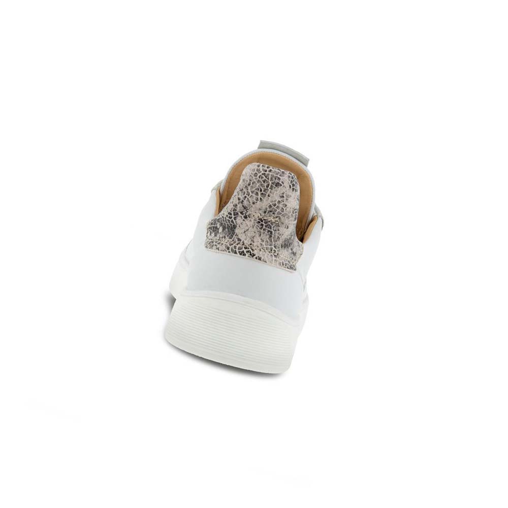 Ecco Street Tray Street Sneakers Dam Grå Vita | SE 262AHK